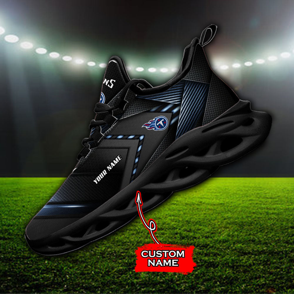 Ideafootwear Tennessee Titans NFL Max Soul Shoes Sneakers For Men And Women
