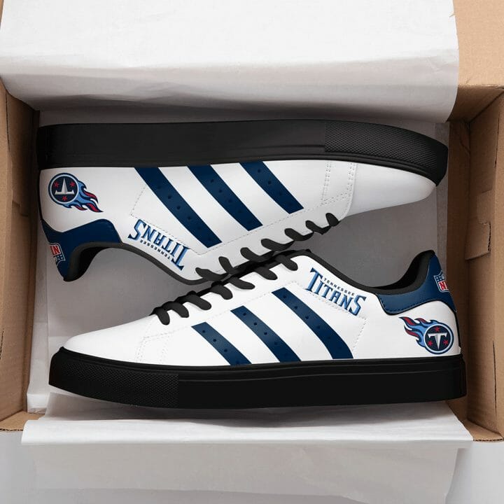 Ideafootwear Tennessee Titans Skate Stan Shoes Sneakes For Men And Women