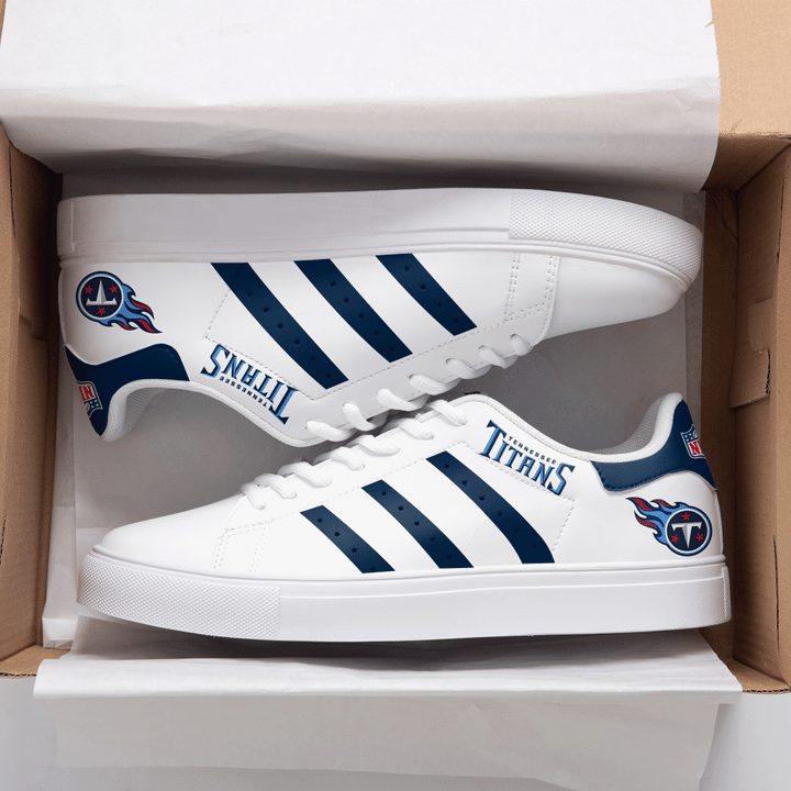 Ideafootwear Tennessee Titans Skate Stan Shoes Sneakes For Men And Women