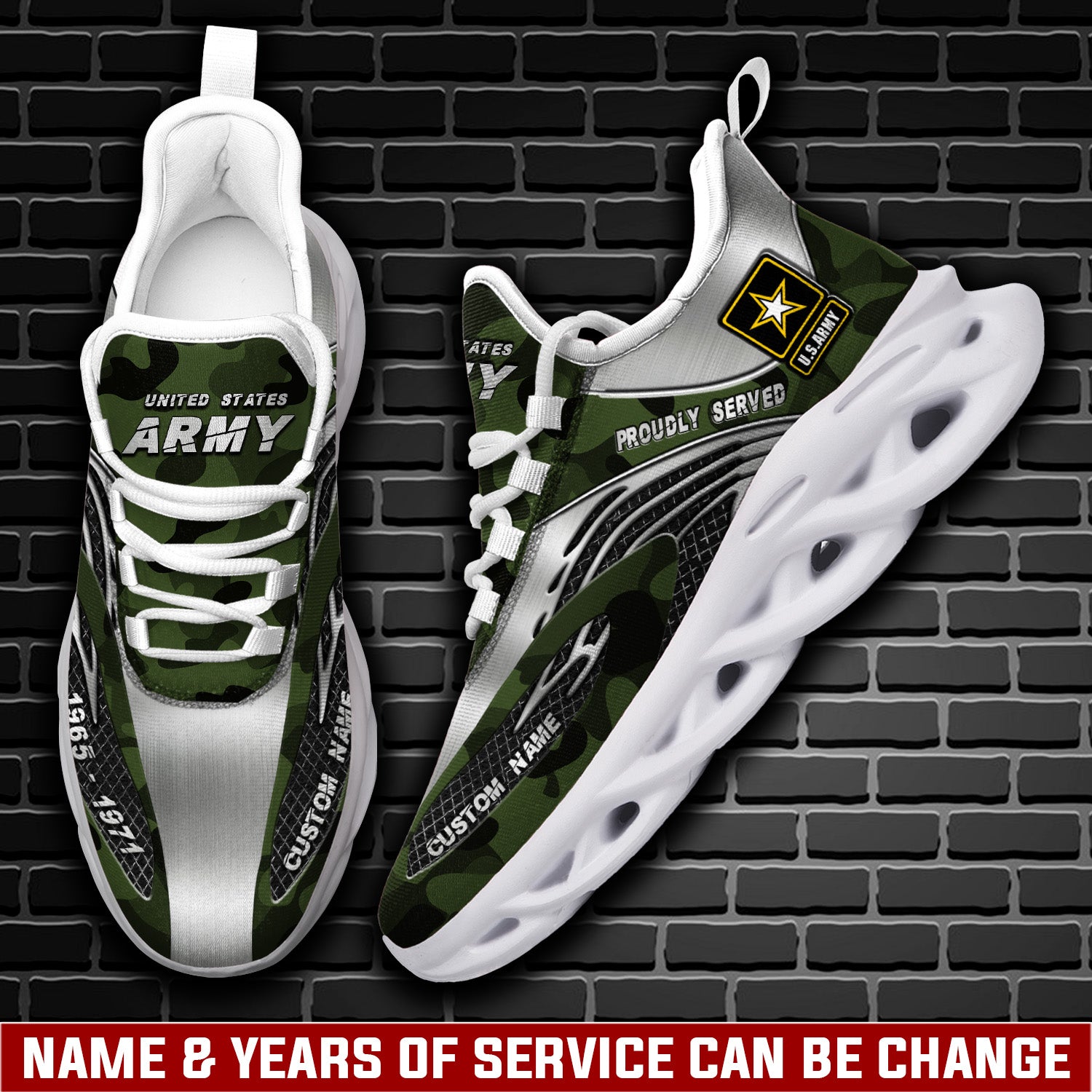 Ideafootwear US Army Max Soul Shoes Sneakers For Men And Women