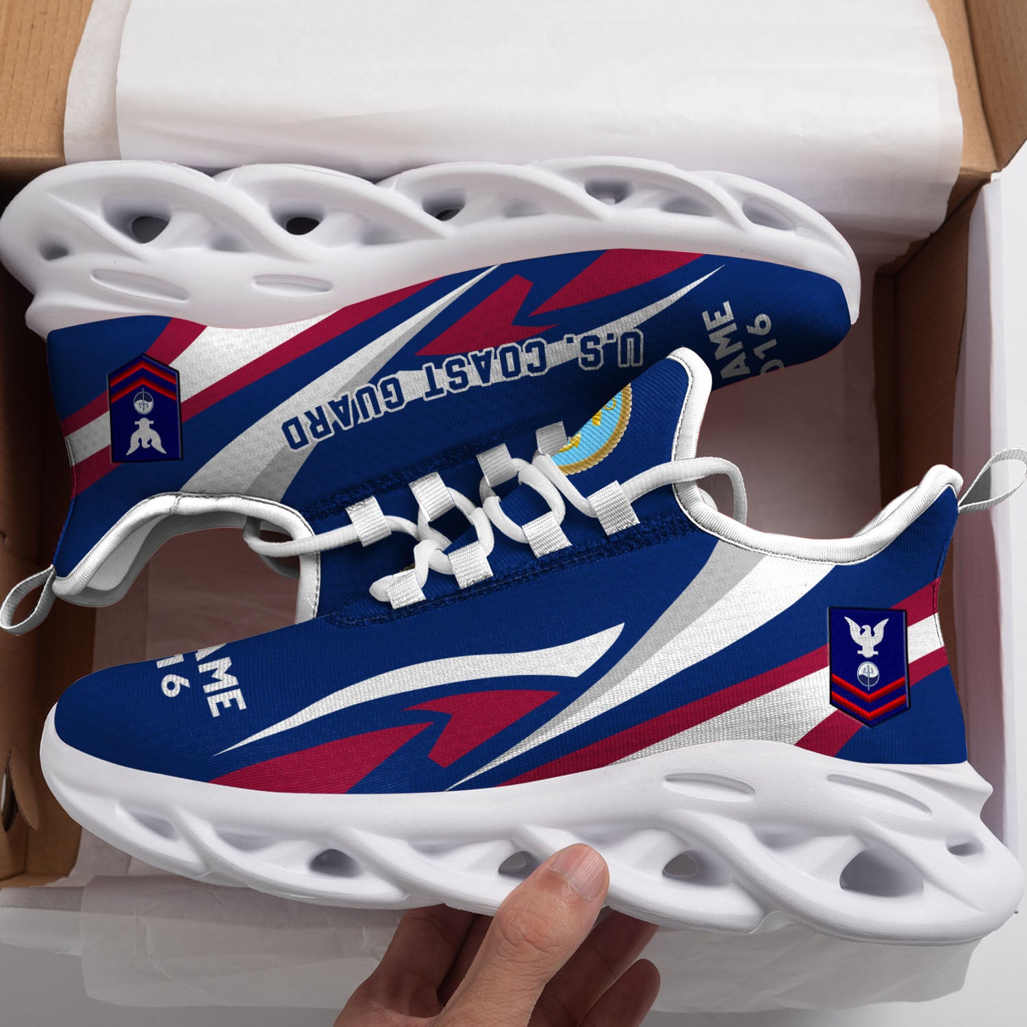 Ideafootwear US Coast Guard Max Soul Shoes Sneakers For Men And Women