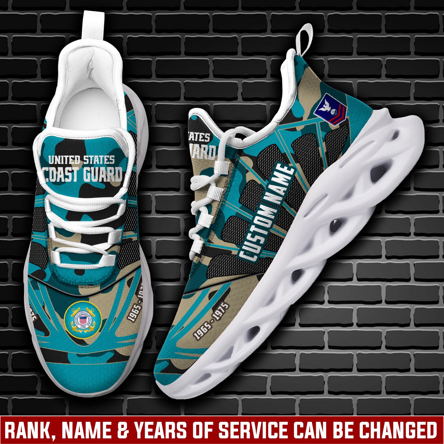 Ideafootwear US Coast Guard Max Soul Shoes Sneakers For Men And Women