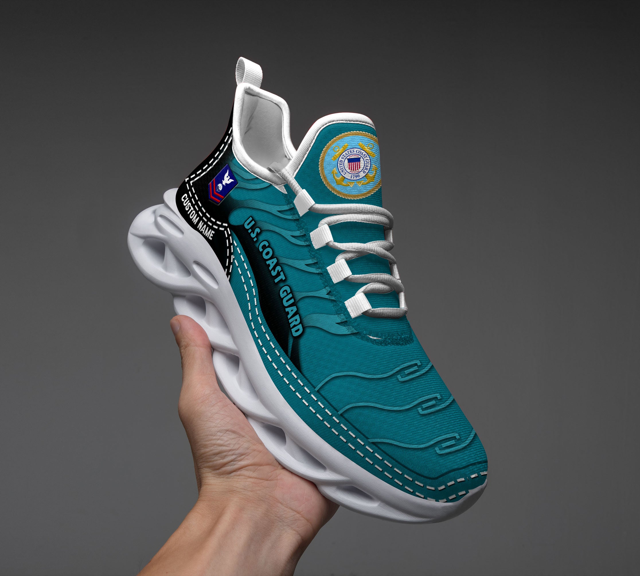 Ideafootwear US Coast Guard Max Soul Shoes Sneakers For Men And Women