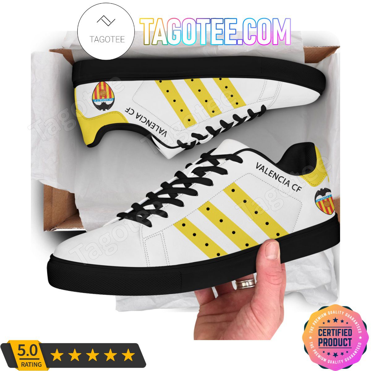 Ideafootwear Valencia CF Skate Stan Shoes Sneakes For Men And Women
