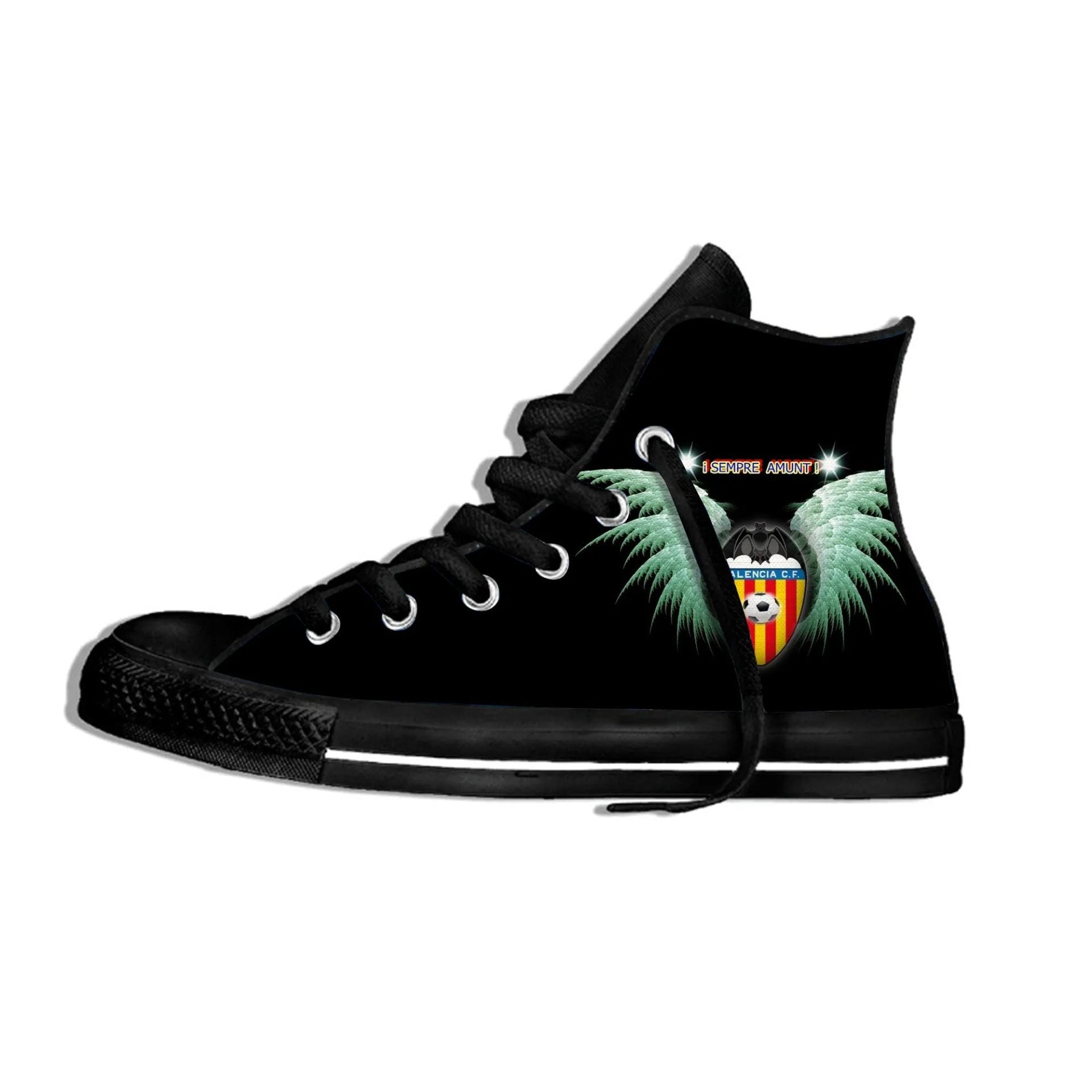 Ideafootwear Valencia High Top Canvas Sneakers Shoes For Men And Women