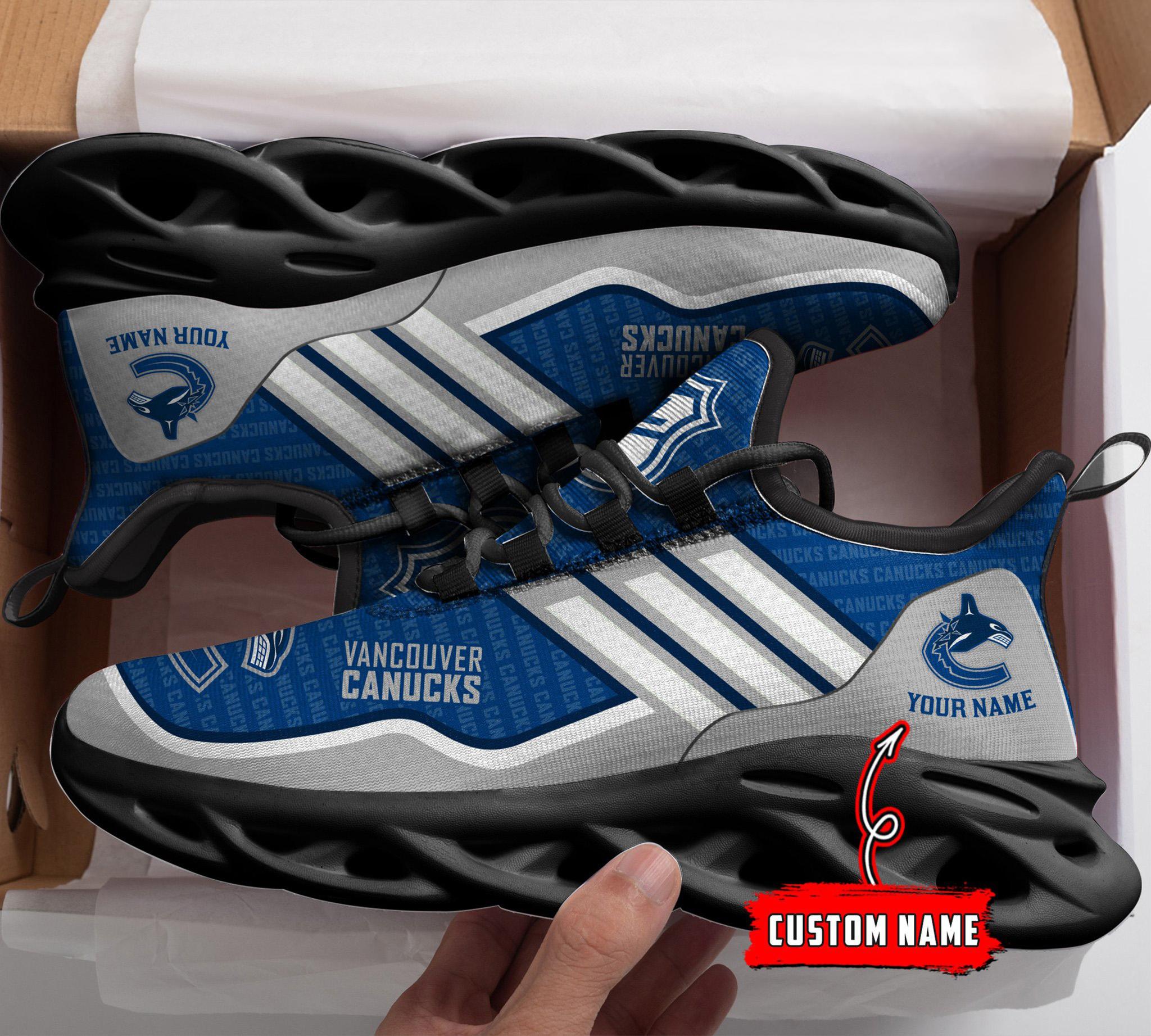 Ideafootwear Vancouver Canucks Max Soul Shoes Sneakers For Men And Women
