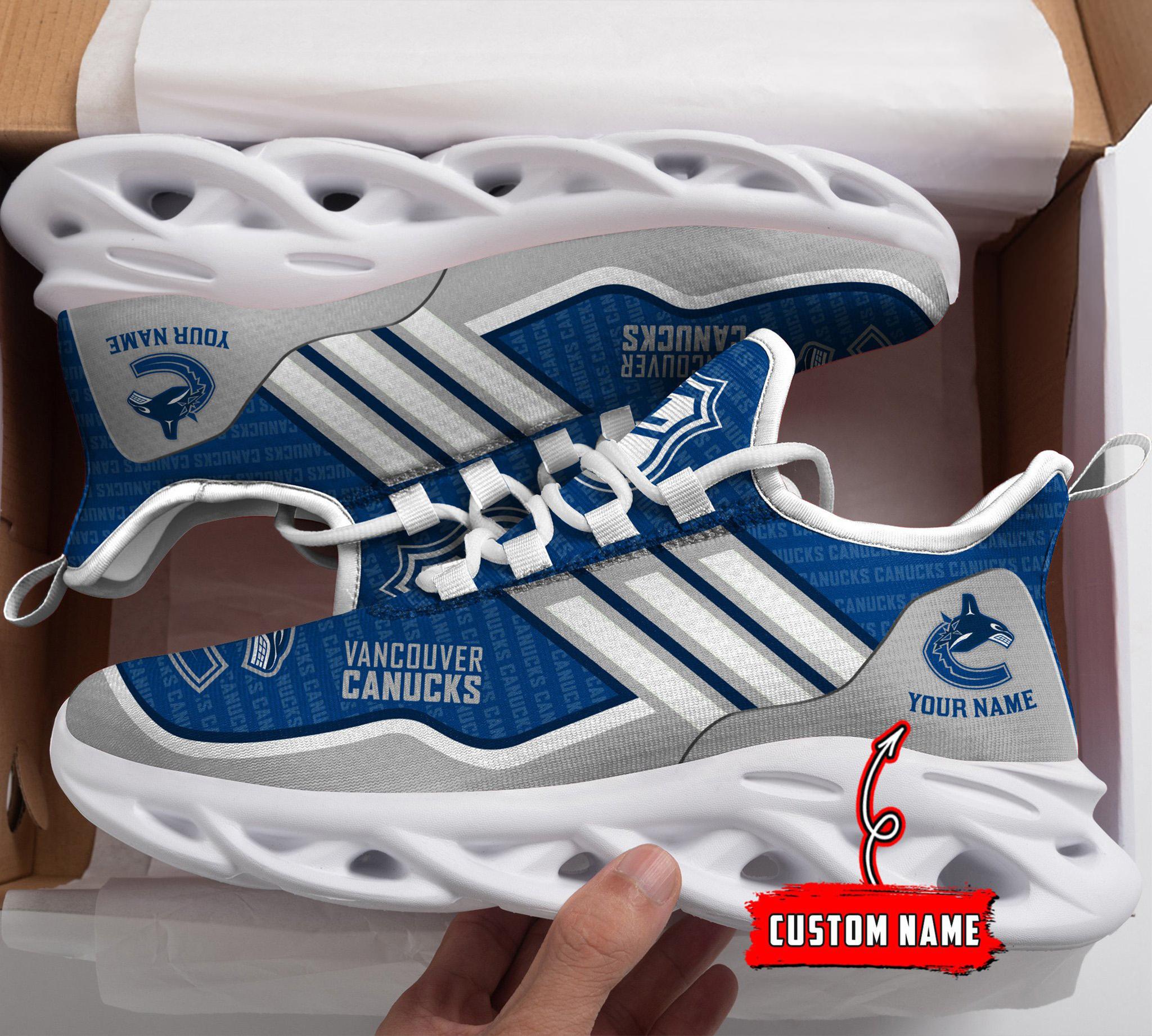 Ideafootwear Vancouver Canucks Max Soul Shoes Sneakers For Men And Women