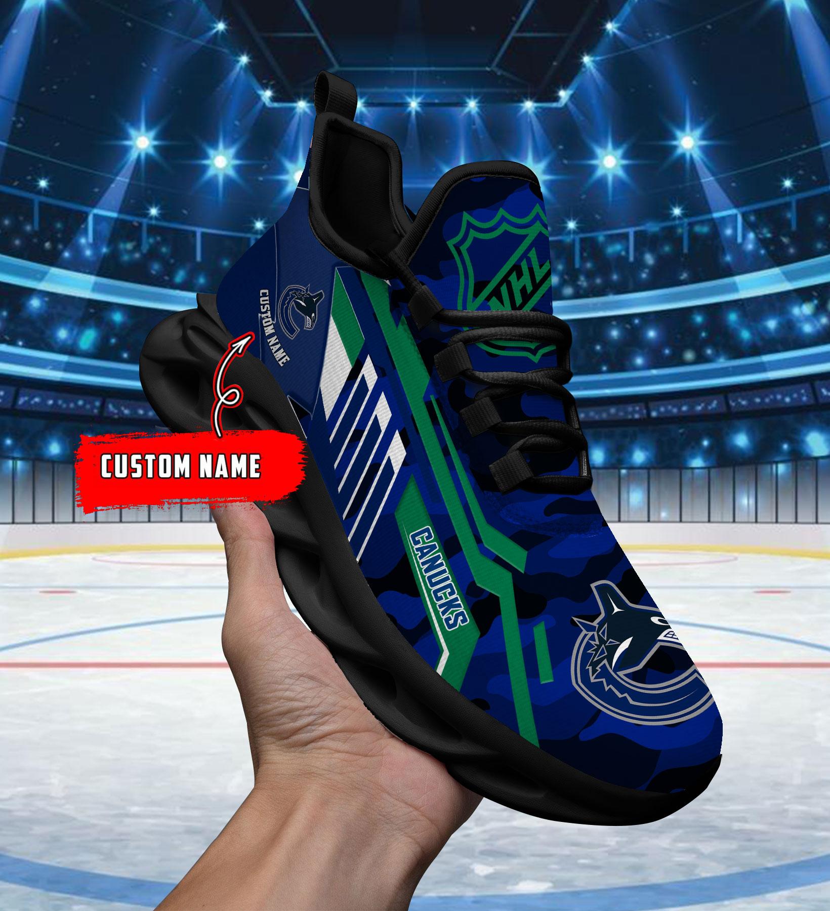 Ideafootwear Vancouver Canucks Max Soul Shoes Sneakers For Men And Women