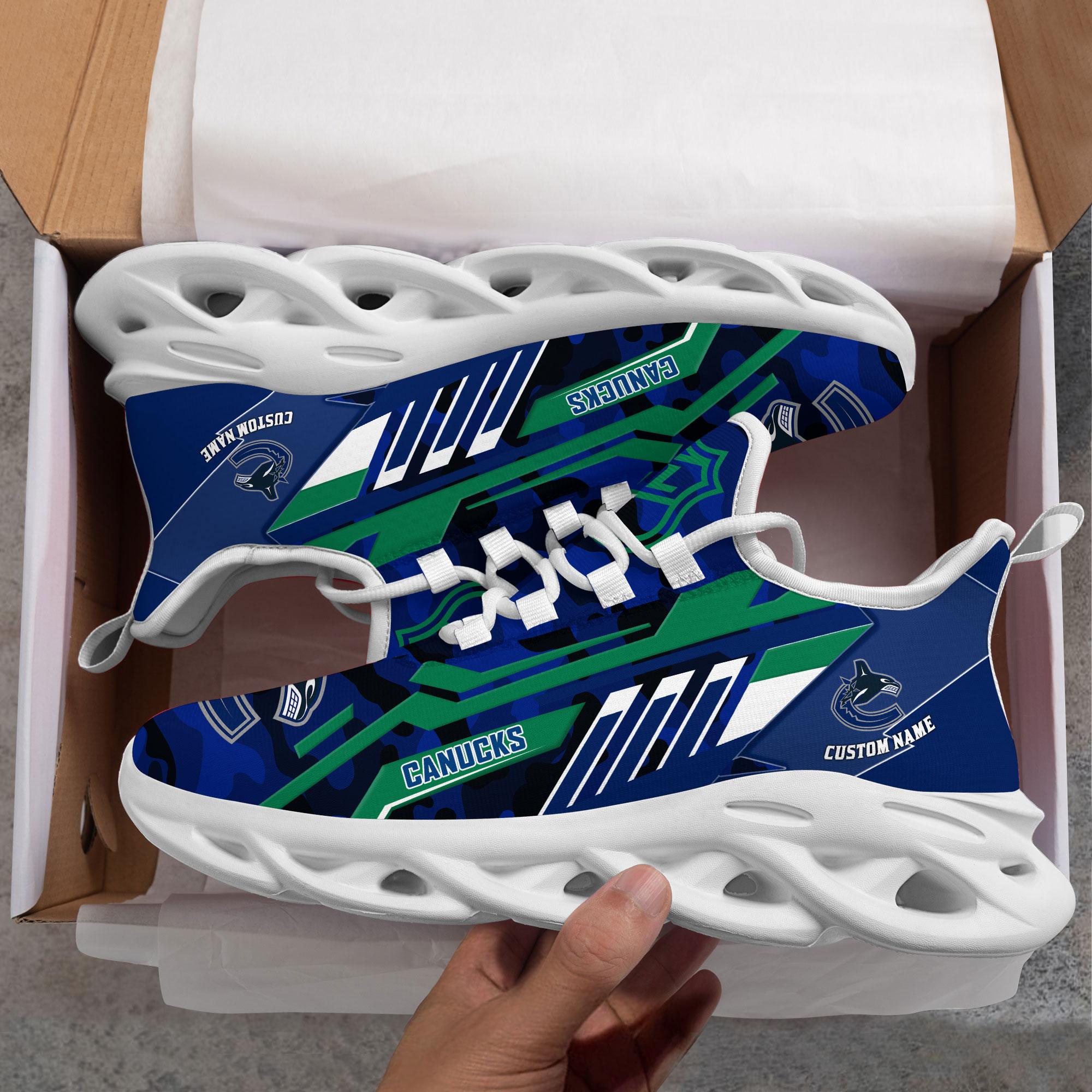Ideafootwear Vancouver Canucks Max Soul Shoes Sneakers For Men And Women