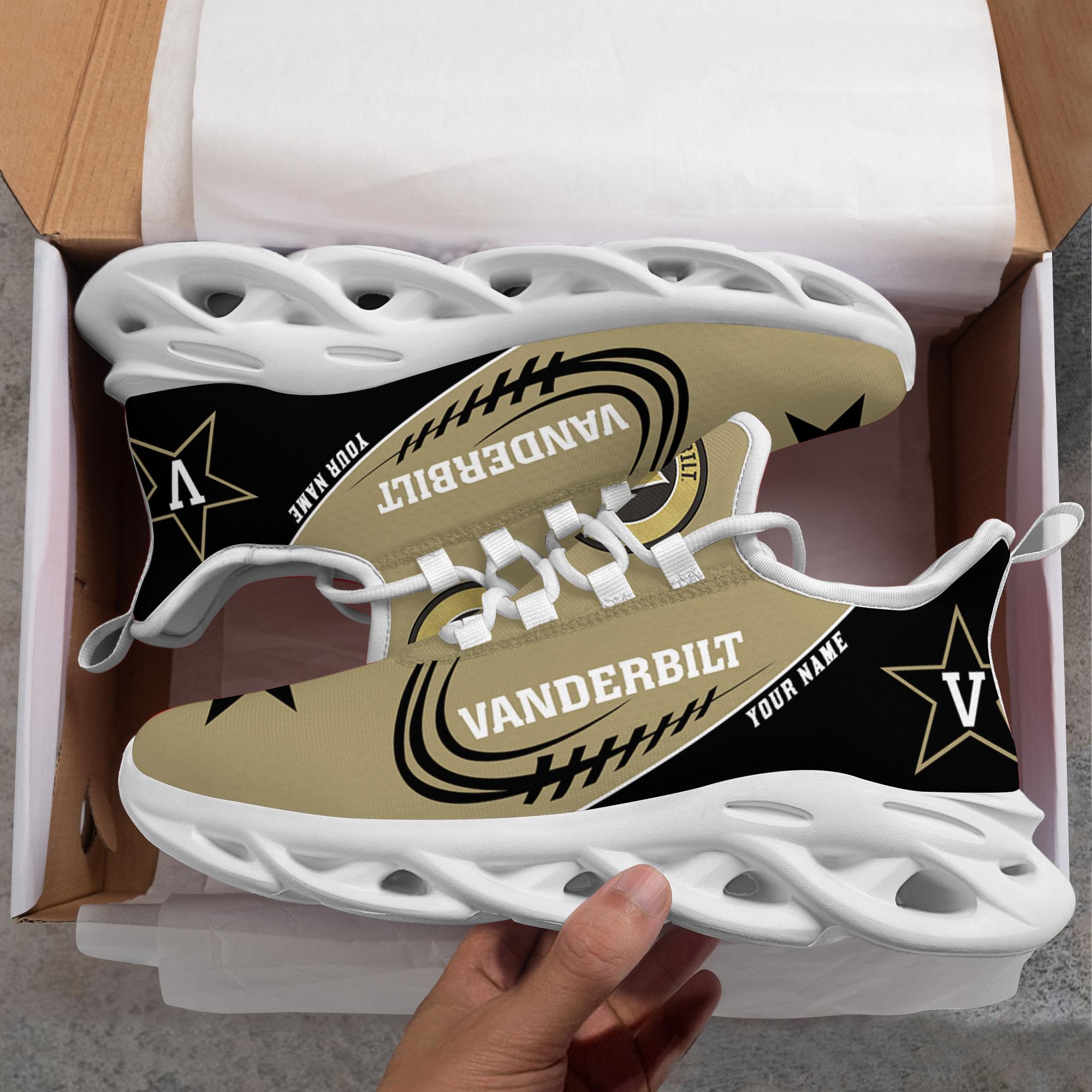 Ideafootwear Vanderbilt Commodores Max Soul Shoes Sneakers For Men And Women
