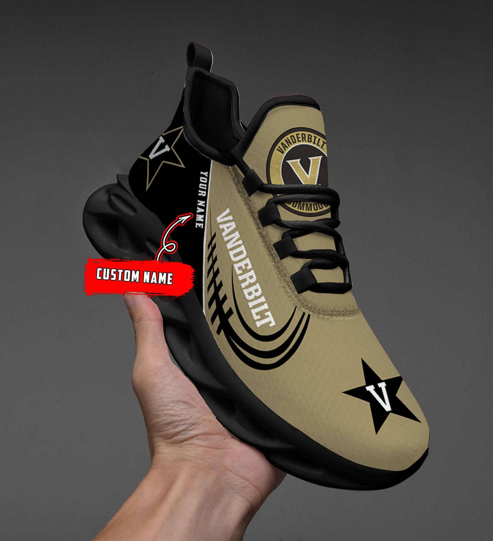 Ideafootwear Vanderbilt Commodores Max Soul Shoes Sneakers For Men And Women