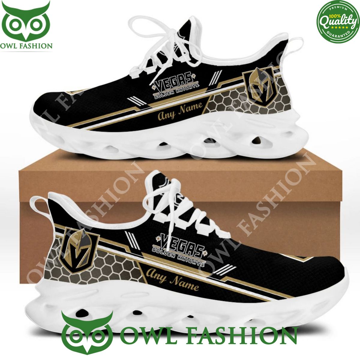 Ideafootwear Vegas Golden Knights Max Soul Shoes Sneakers For Men And Women
