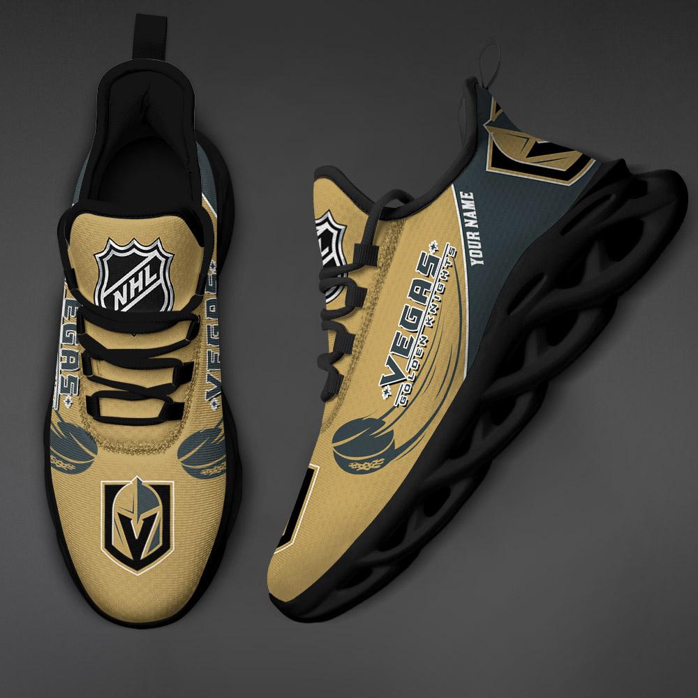 Ideafootwear Vegas Golden Knights Max Soul Shoes Sneakers For Men And Women