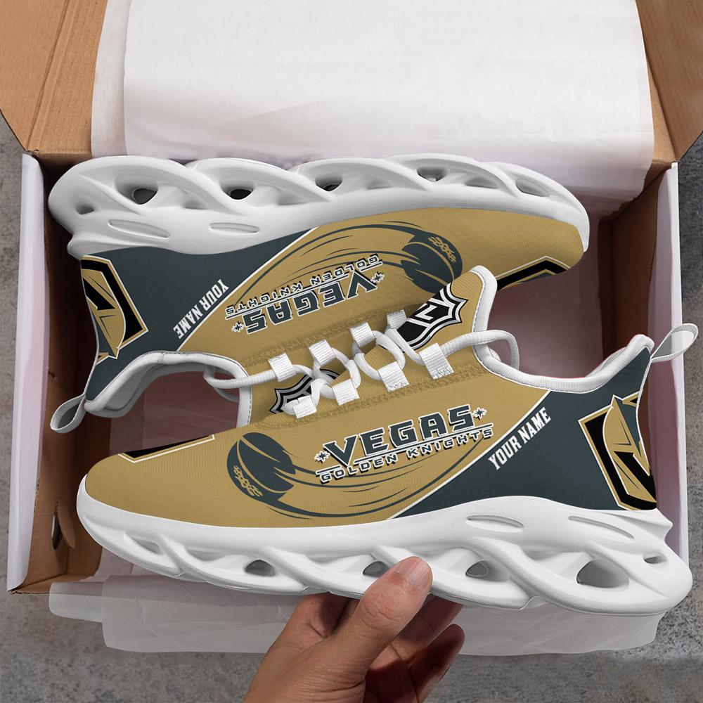 Ideafootwear Vegas Golden Knights Max Soul Shoes Sneakers For Men And Women