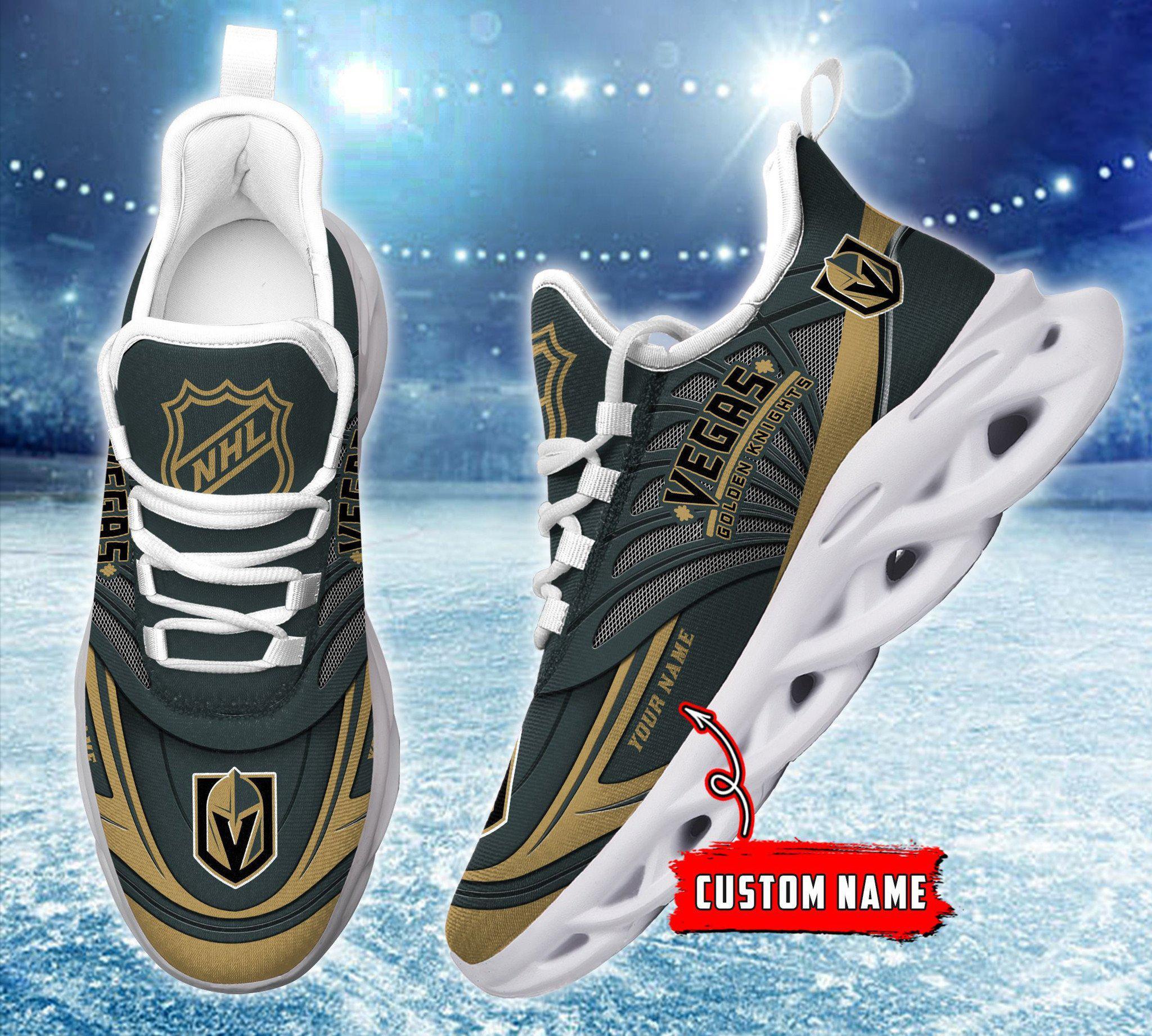 Ideafootwear Vegas Golden Knights Max Soul Shoes Sneakers For Men And Women