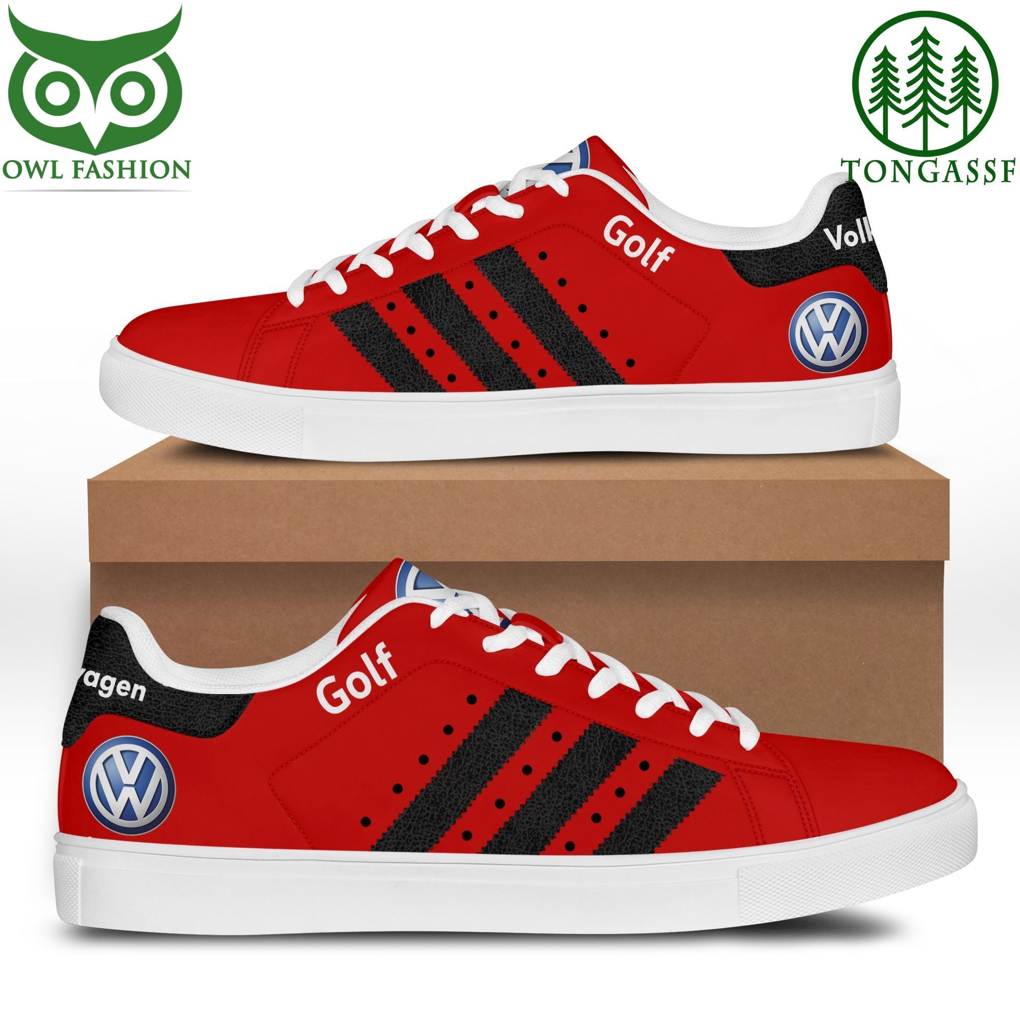 Ideafootwear Volkswagen Golf Skate Stan Shoes Sneakes For Men And Women