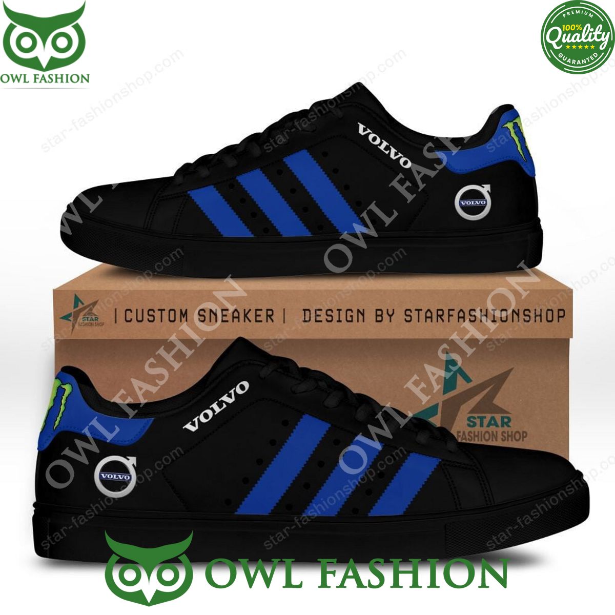 Ideafootwear Volvo Automotive Skate Stan Shoes Sneakes For Men And Women