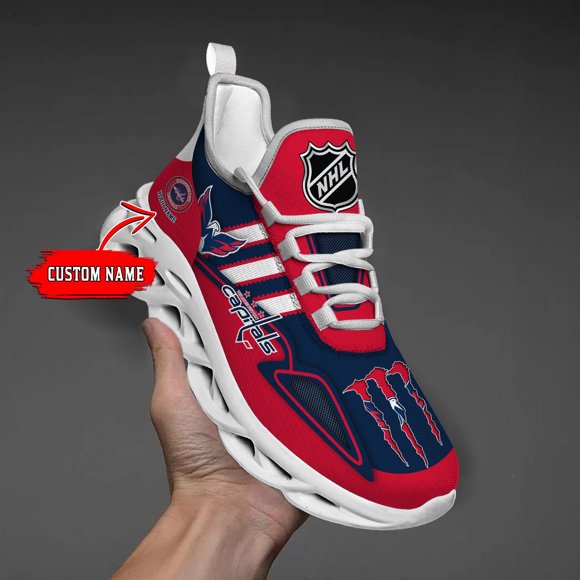 Ideafootwear Washington Capitals Max Soul Shoes Sneakers For Men And Women