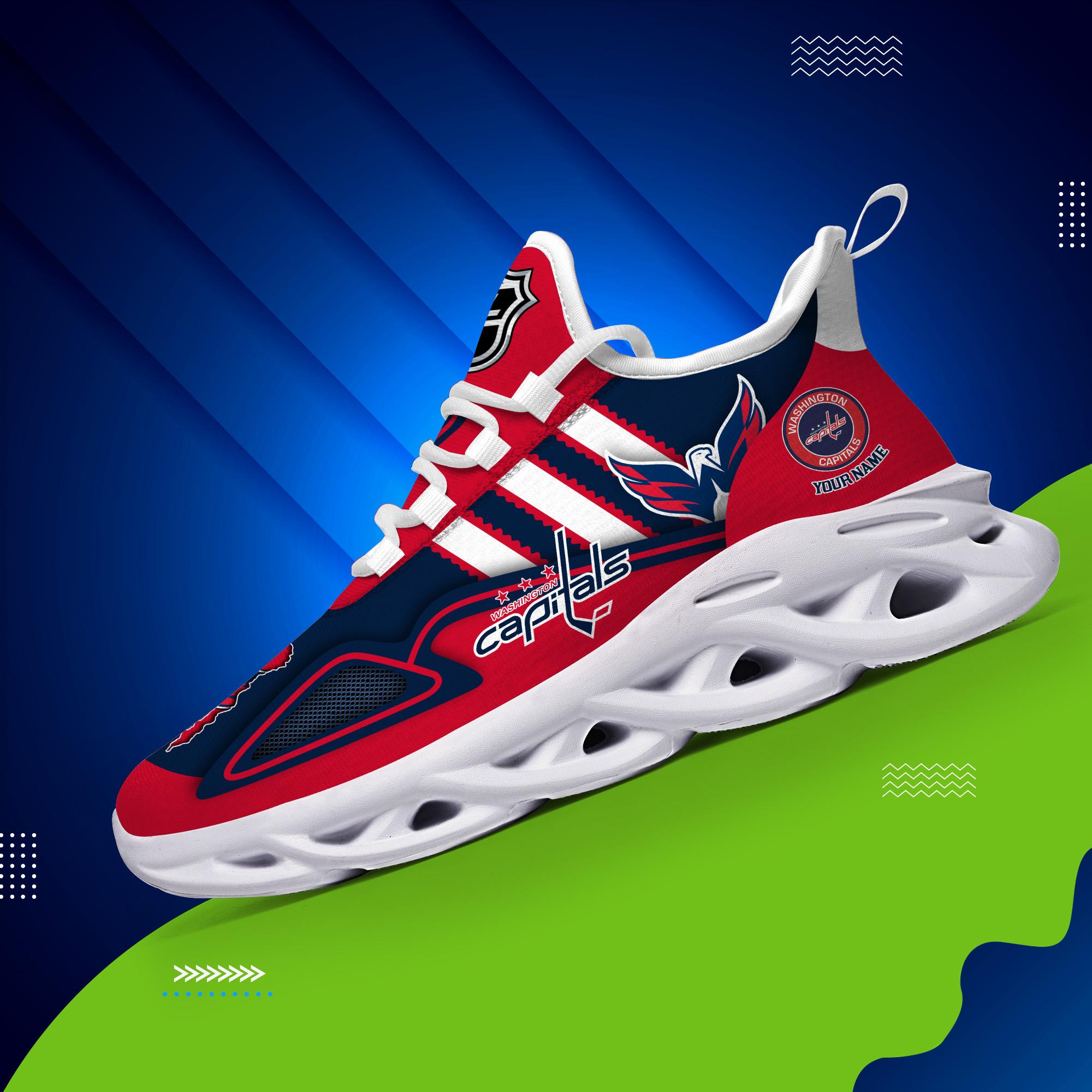 Ideafootwear Washington Capitals Max Soul Shoes Sneakers For Men And Women