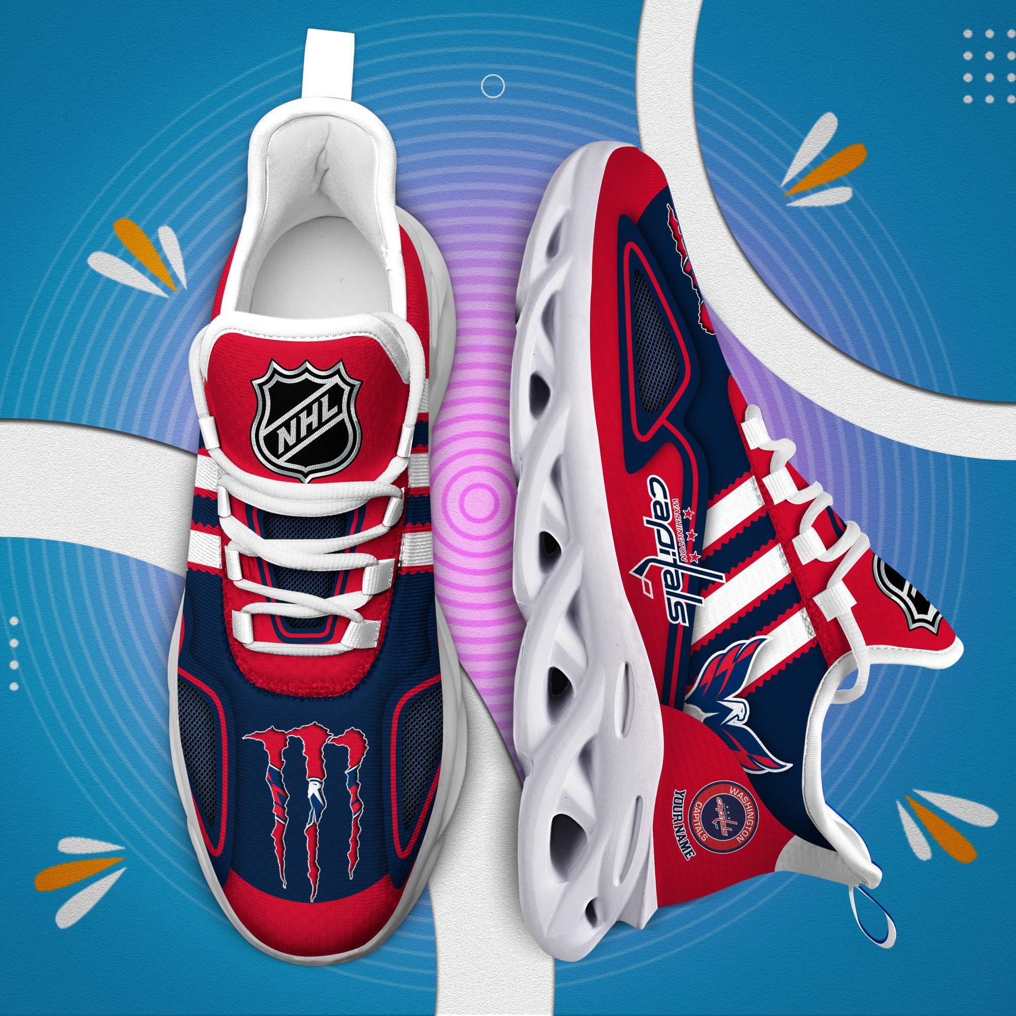 Ideafootwear Washington Capitals Max Soul Shoes Sneakers For Men And Women