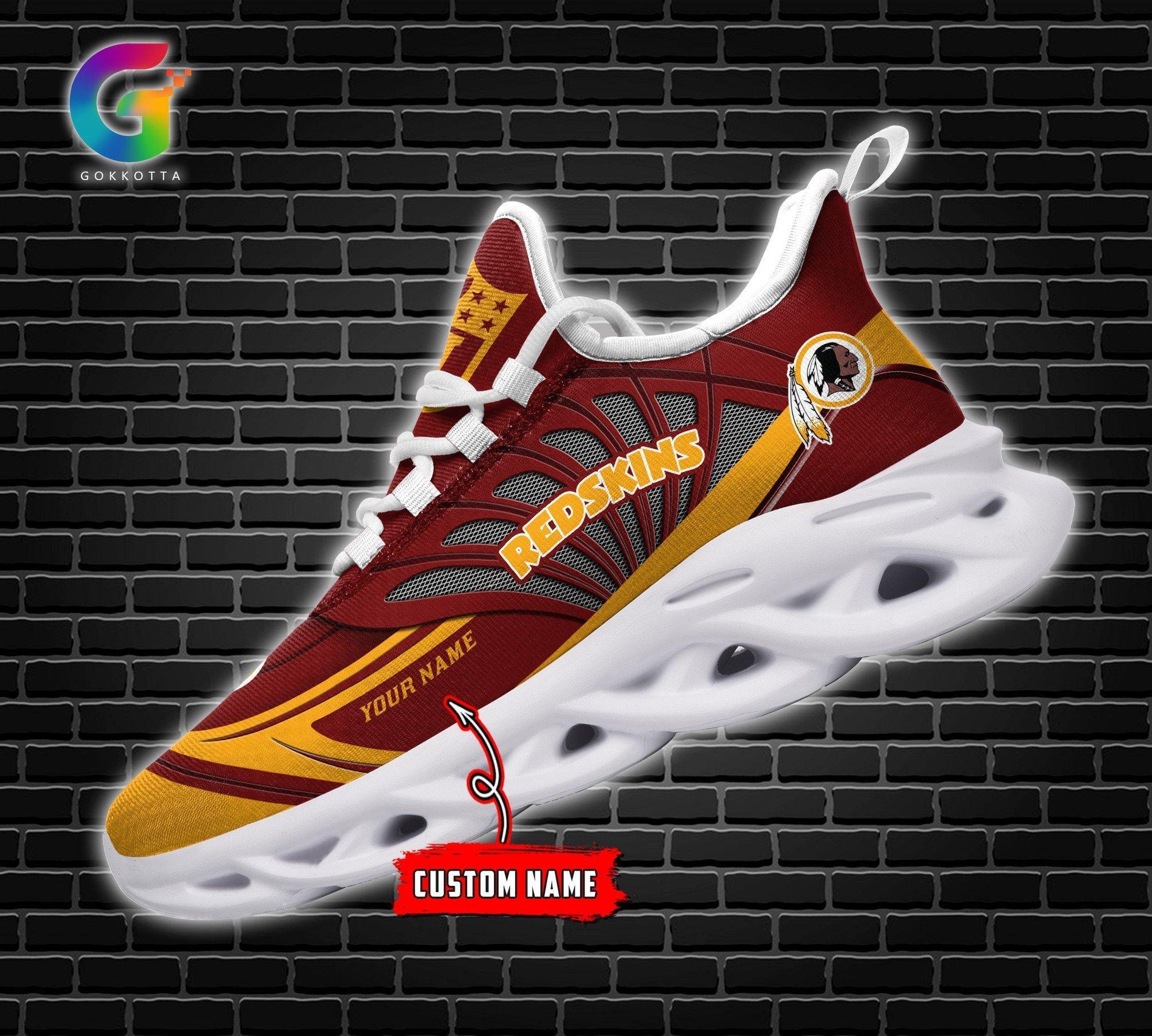 Ideafootwear Washington Commanders Max Soul Shoes Sneakers For Men And Women