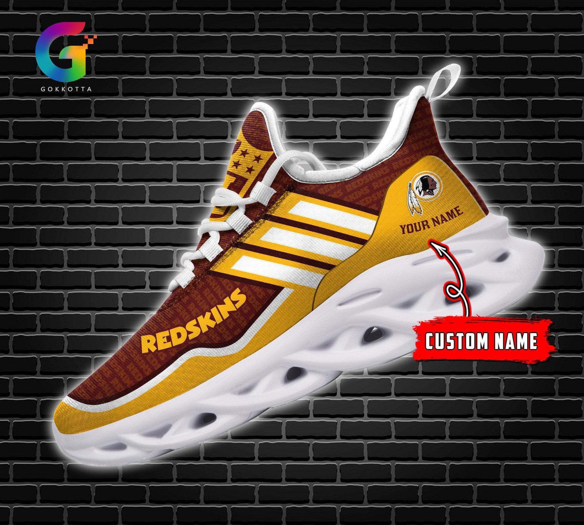 Ideafootwear Washington Commanders Max Soul Shoes Sneakers For Men And Women