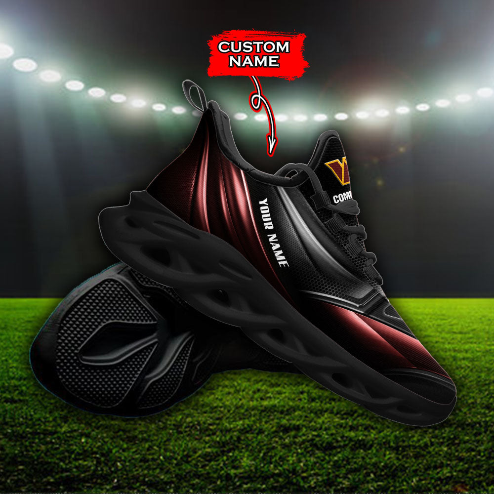 Ideafootwear Washington Commanders NFL Max Soul Shoes Sneakers For Men And Women