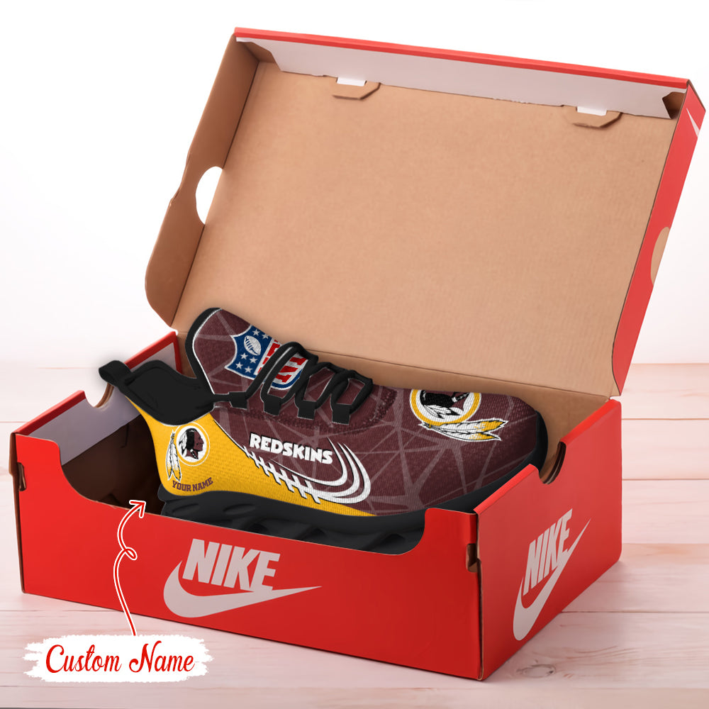 Ideafootwear Washington Commanders NFL Max Soul Shoes Sneakers For Men And Women