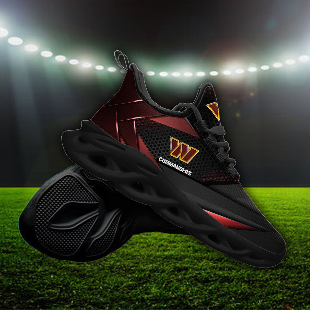 Ideafootwear Washington Commanders NFL Max Soul Shoes Sneakers For Men And Women
