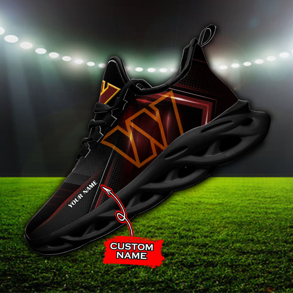 Ideafootwear Washington Commanders NFL Max Soul Shoes Sneakers For Men And Women