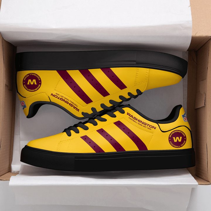 Ideafootwear Washington Commanders Skate Stan Shoes Sneakes For Men And Women
