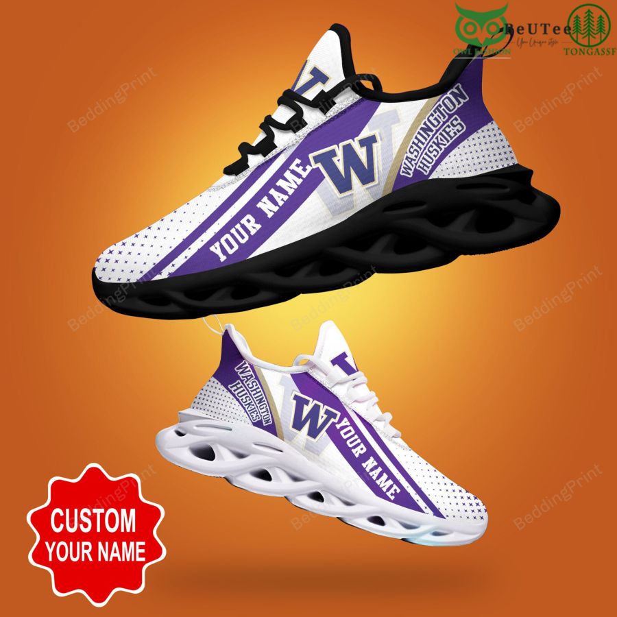 Ideafootwear Washington Huskies Max Soul Shoes Sneakers For Men And Women