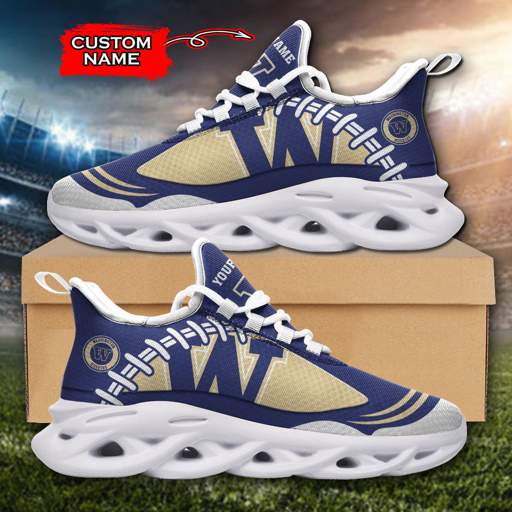 Ideafootwear Washington Huskies NCAA Max Soul Shoes Sneakers For Men And Women