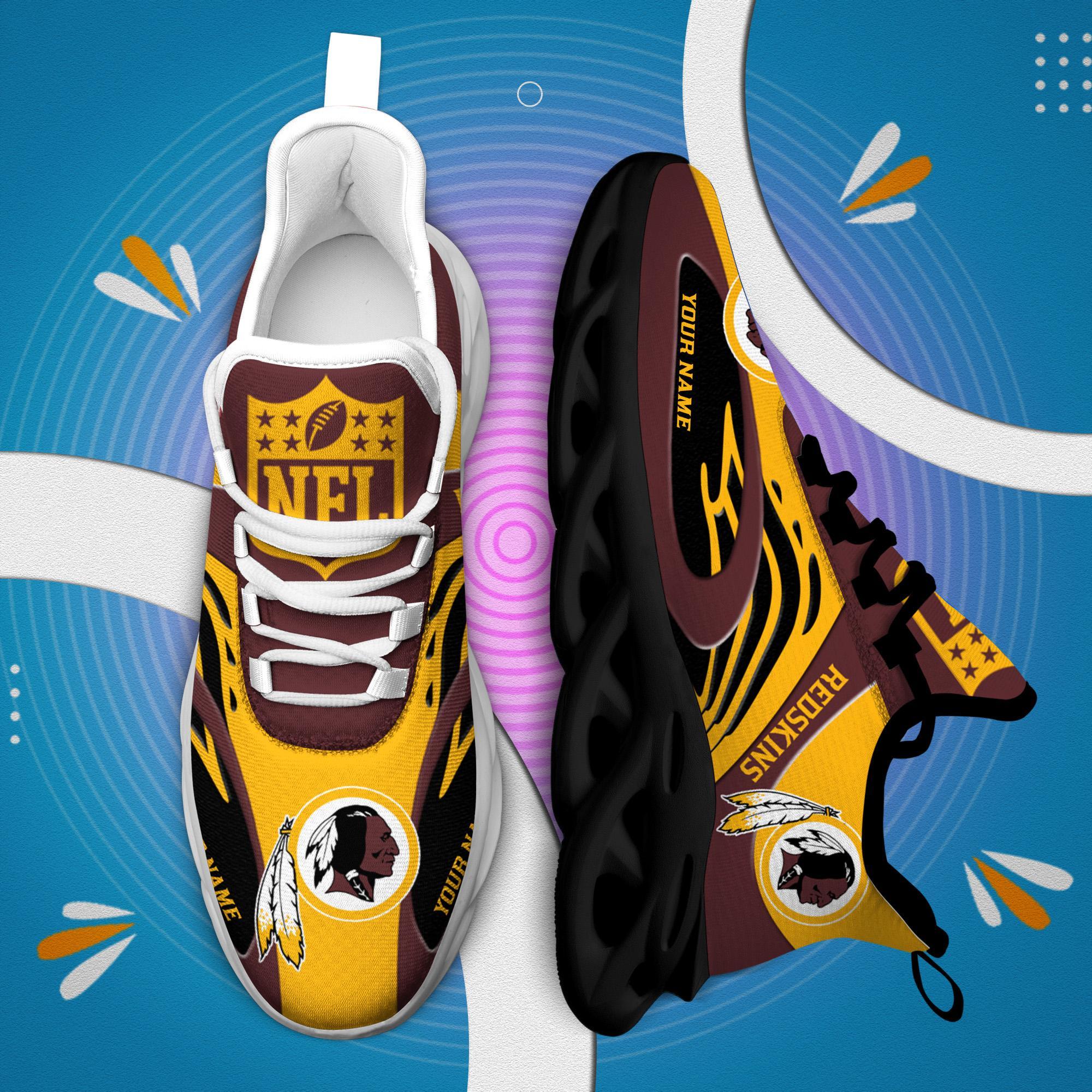 Ideafootwear Washington Redskins Max Soul Shoes Sneakers For Men And Women