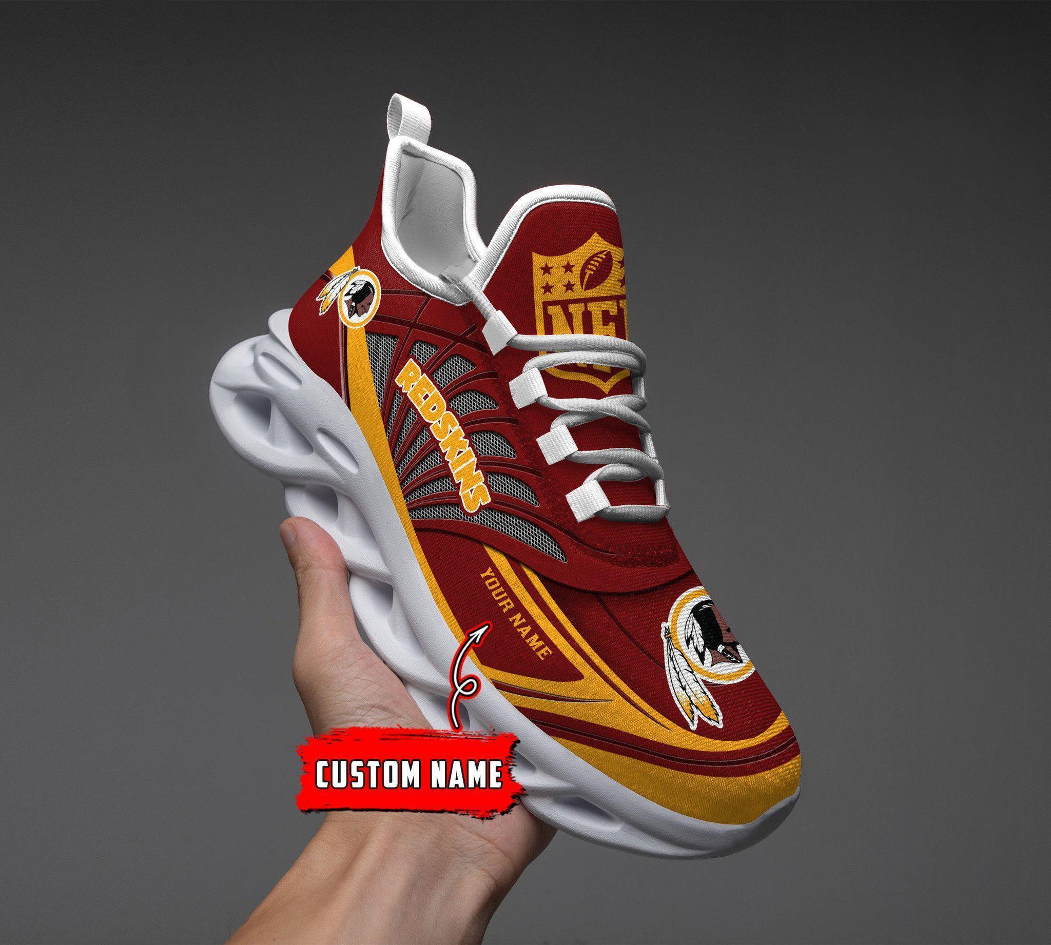 Ideafootwear Washington Redskins Max Soul Shoes Sneakers For Men And Women