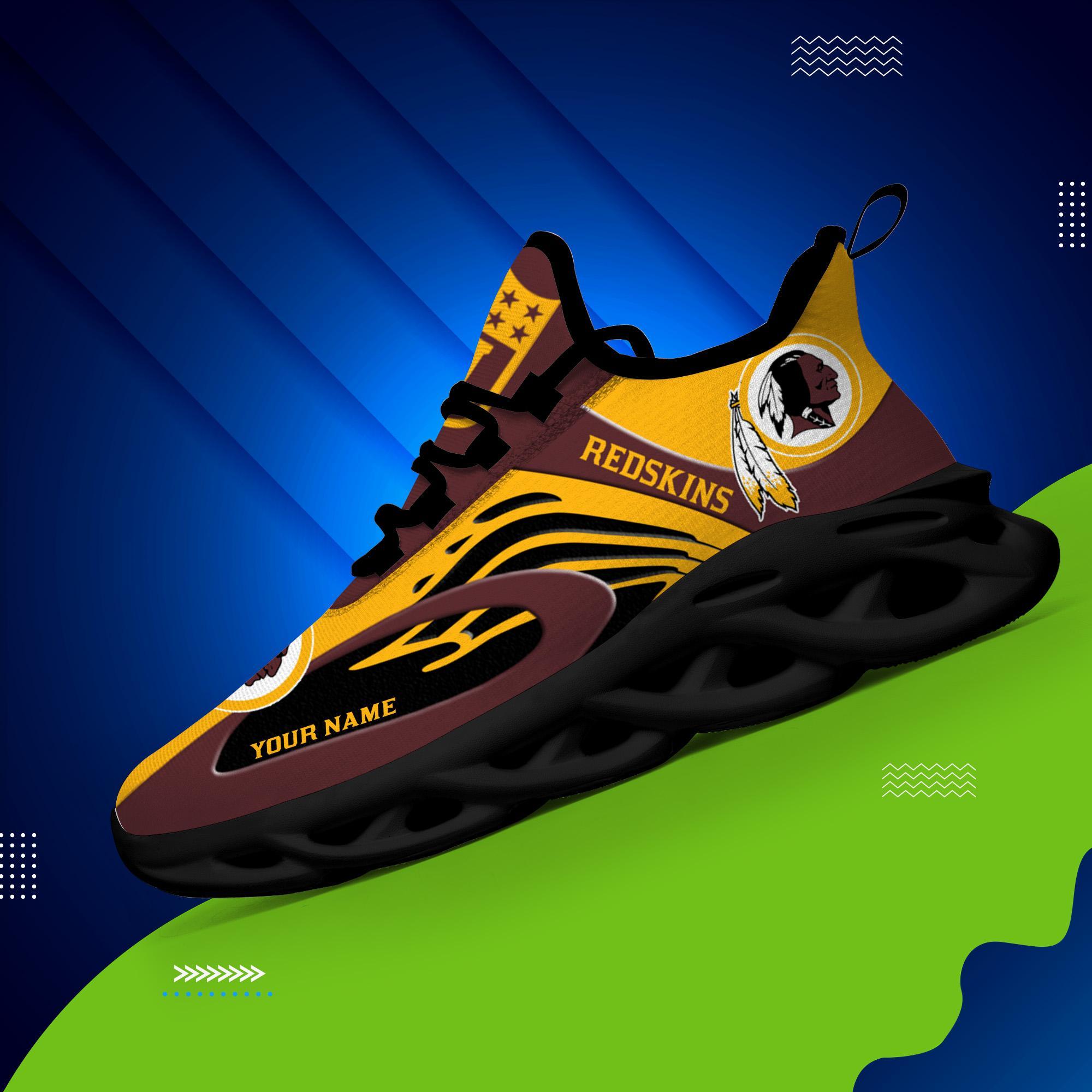Ideafootwear Washington Redskins Max Soul Shoes Sneakers For Men And Women