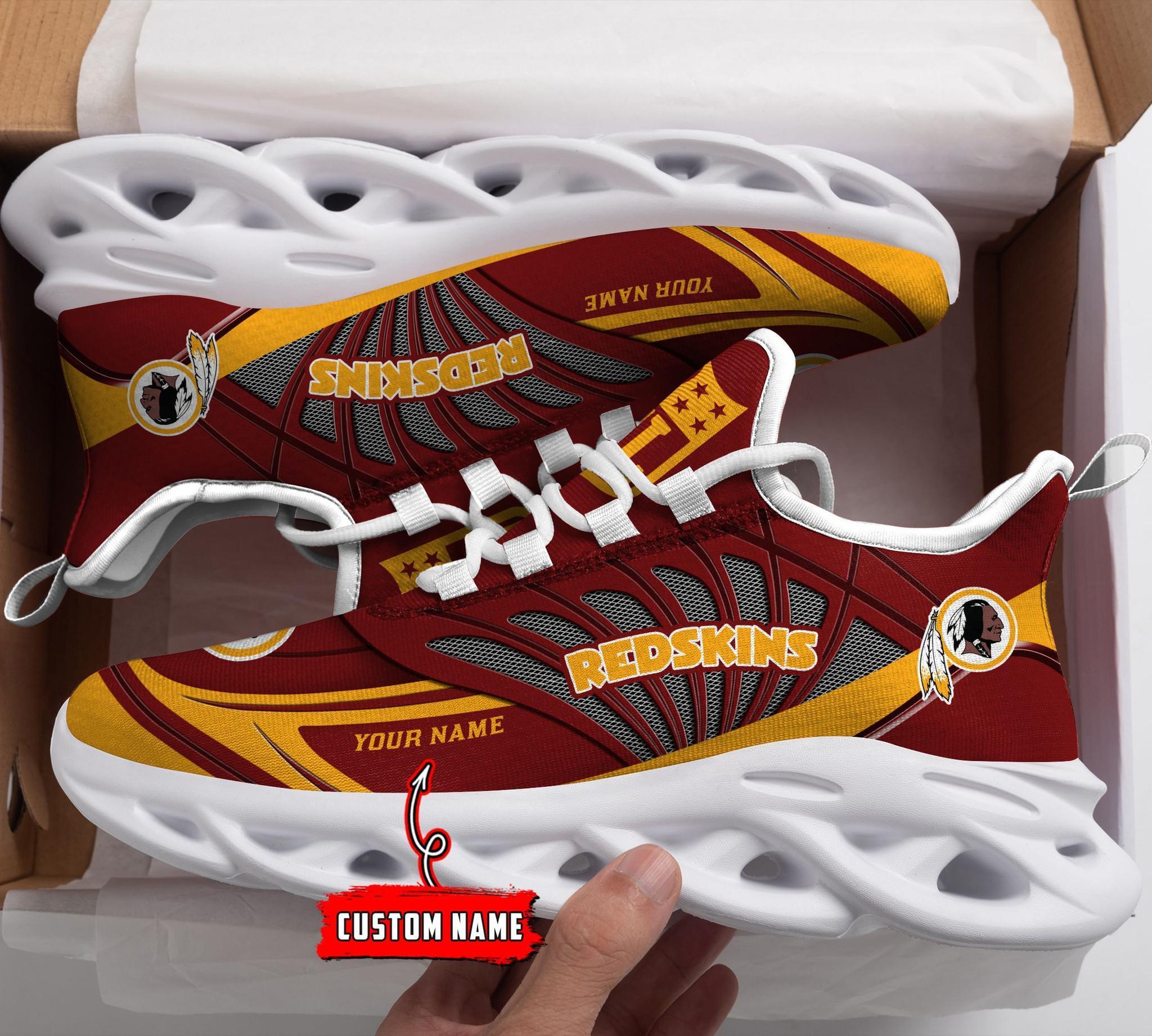 Ideafootwear Washington Redskins Max Soul Shoes Sneakers For Men And Women