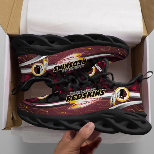 Ideafootwear Washington Redskins NFL Max Soul Shoes Sneakers For Men And Women