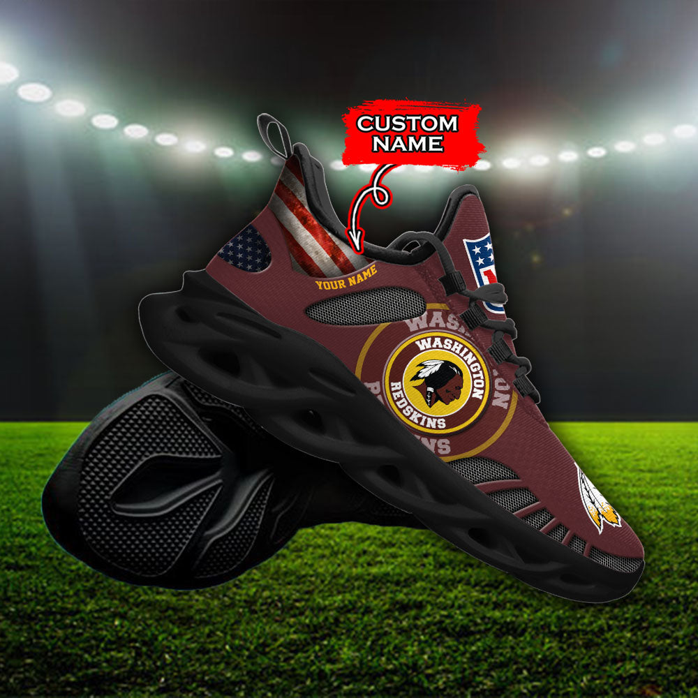 Ideafootwear Washington Redskins NFL Max Soul Shoes Sneakers For Men And Women