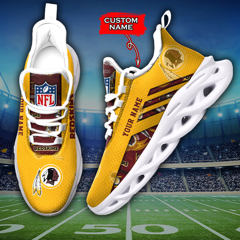Ideafootwear Washington Redskins NFL Max Soul Shoes Sneakers For Men And Women