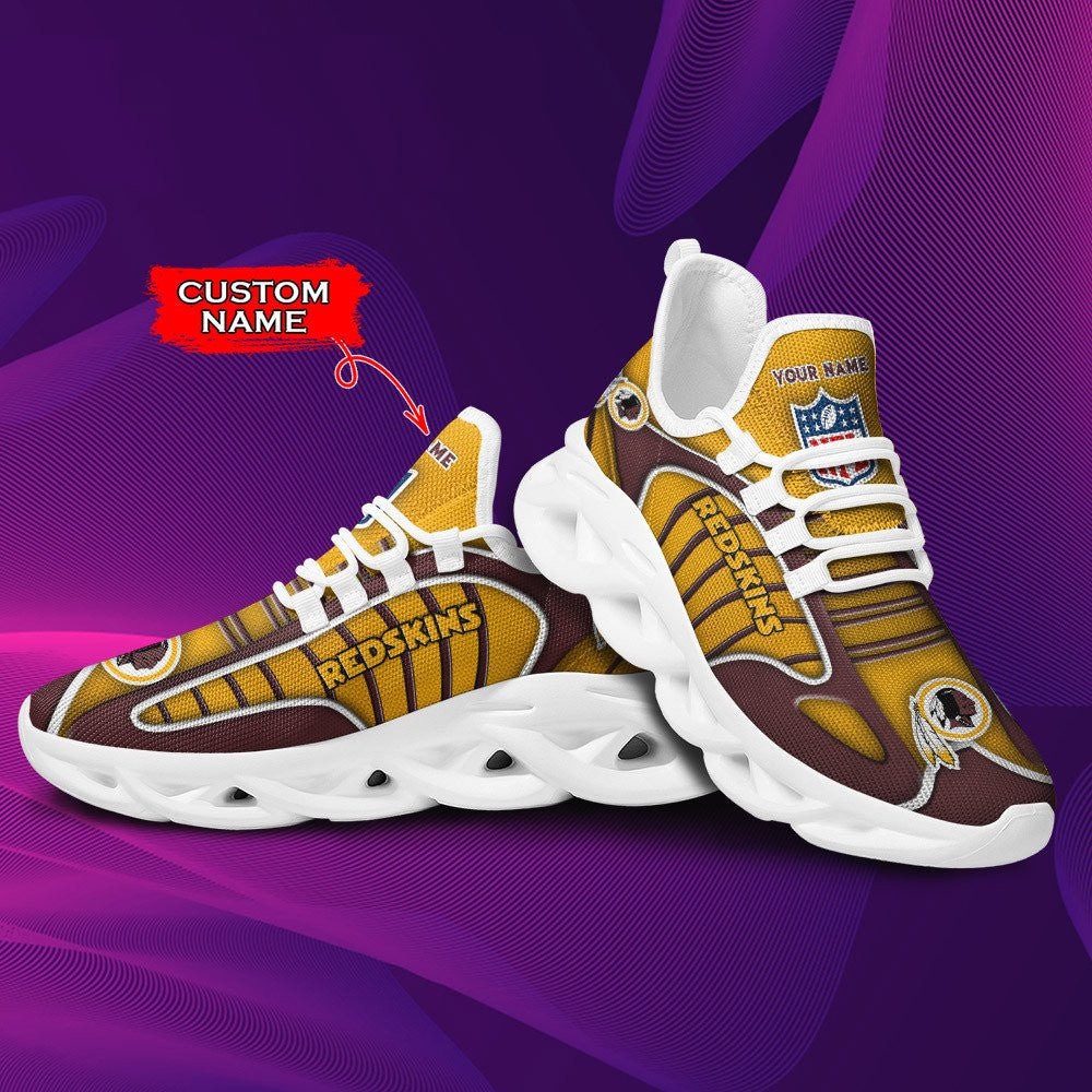 Ideafootwear Washington Redskins NFL Max Soul Shoes Sneakers For Men And Women