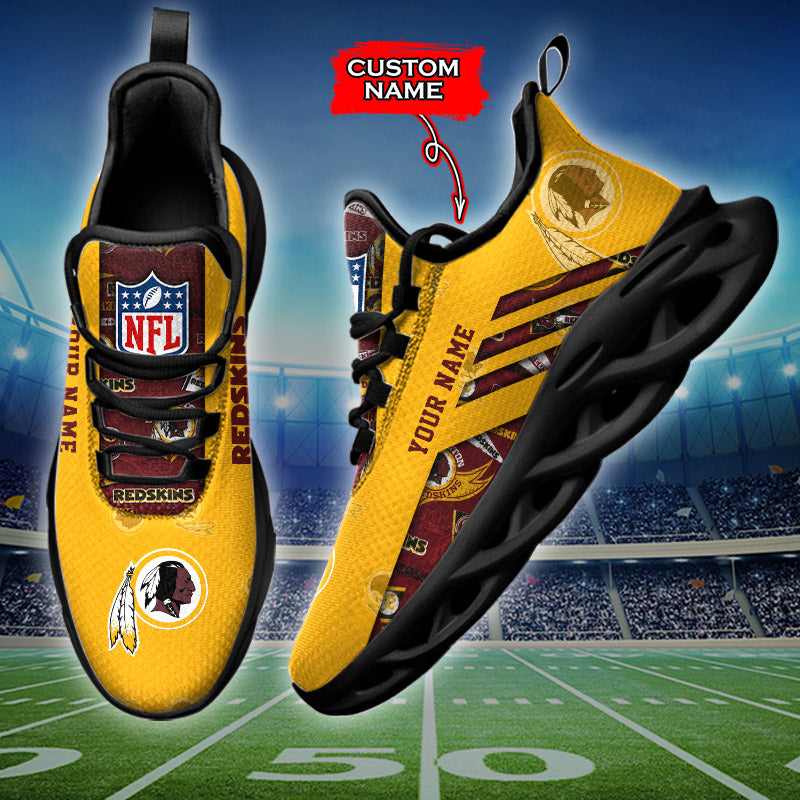 Ideafootwear Washington Redskins NFL Max Soul Shoes Sneakers For Men And Women