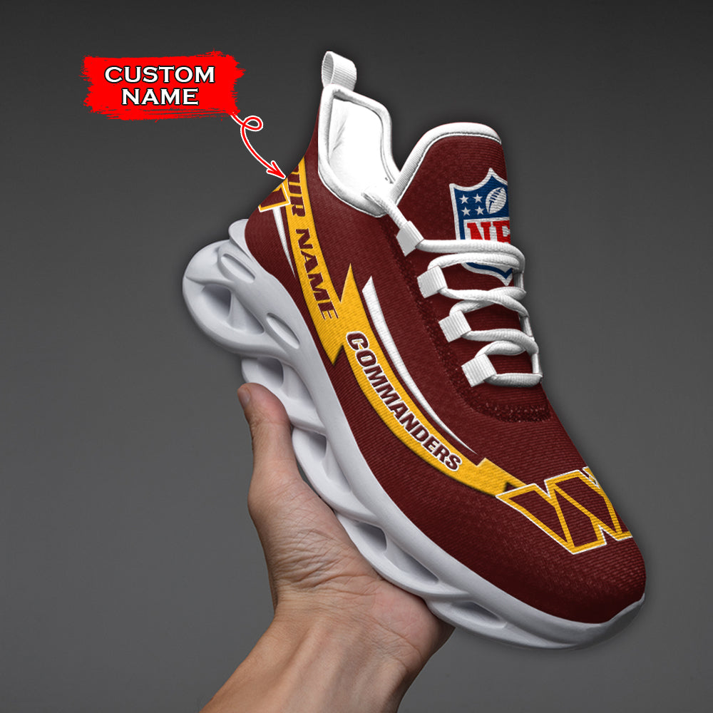 Ideafootwear Washington Redskins NFL Max Soul Shoes Sneakers For Men And Women