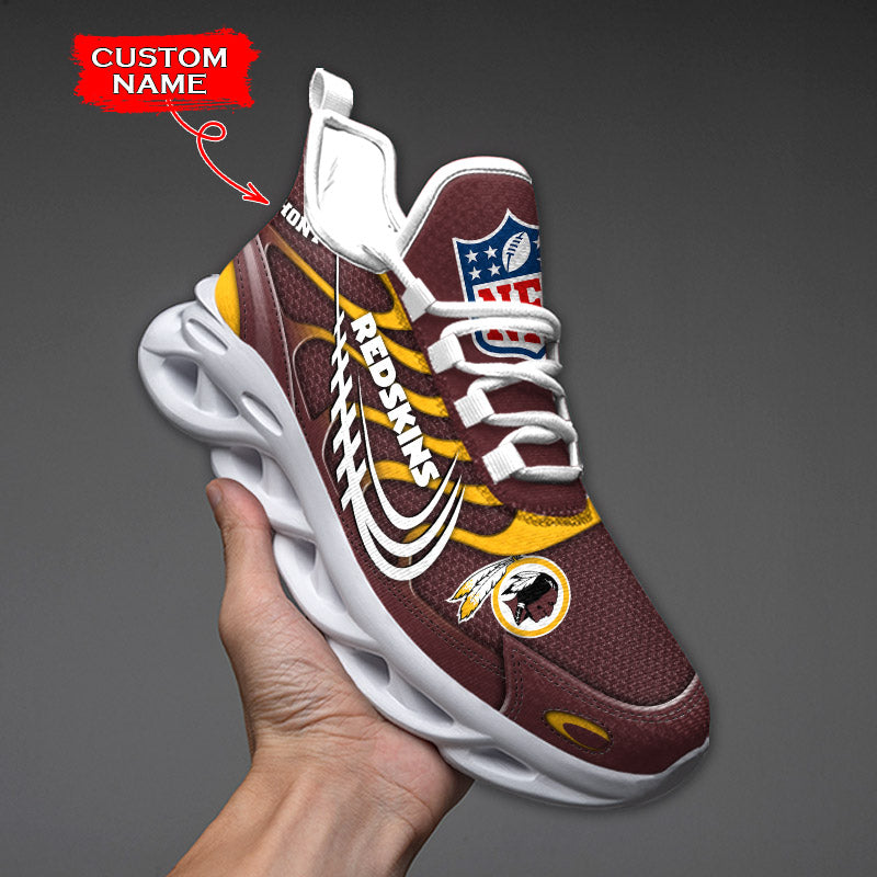 Ideafootwear Washington Redskins NFL Max Soul Shoes Sneakers For Men And Women