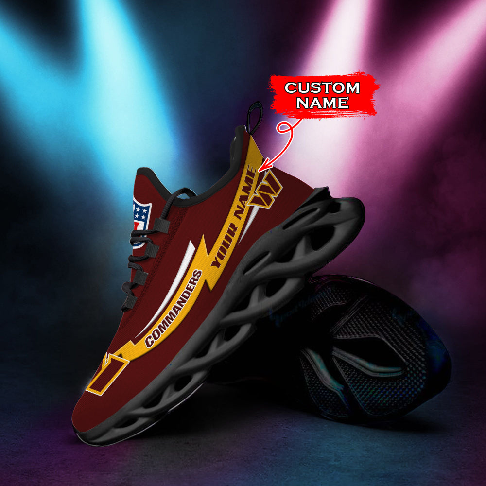 Ideafootwear Washington Redskins NFL Max Soul Shoes Sneakers For Men And Women