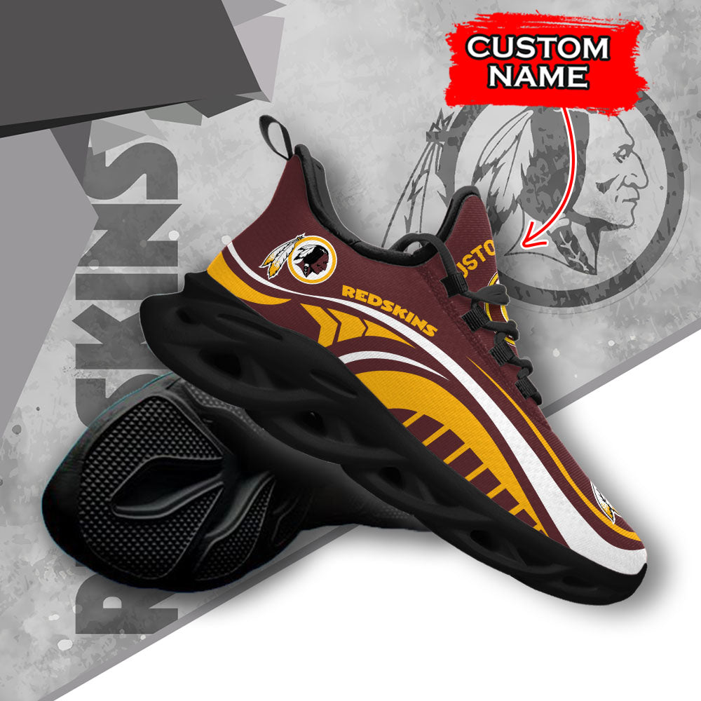 Ideafootwear Washington Redskins NFL Max Soul Shoes Sneakers For Men And Women