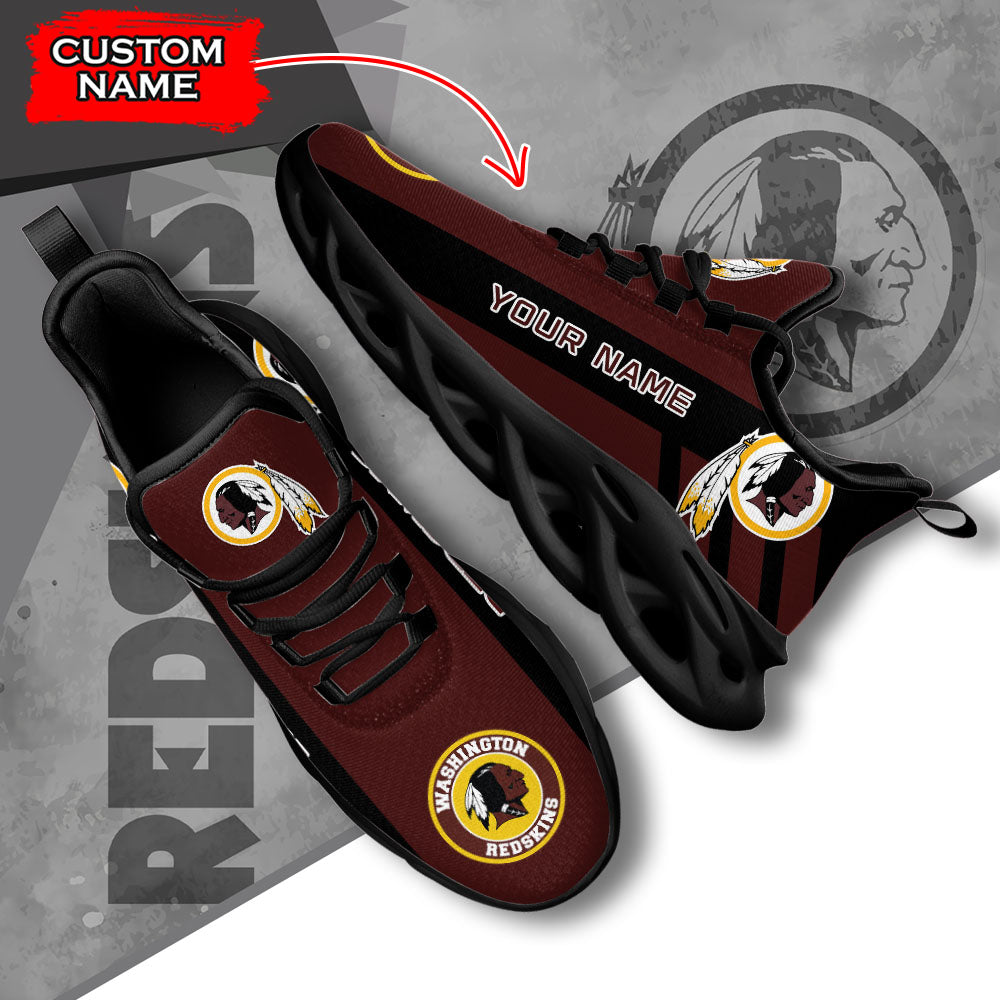 Ideafootwear Washington Redskins NFL Max Soul Shoes Sneakers For Men And Women
