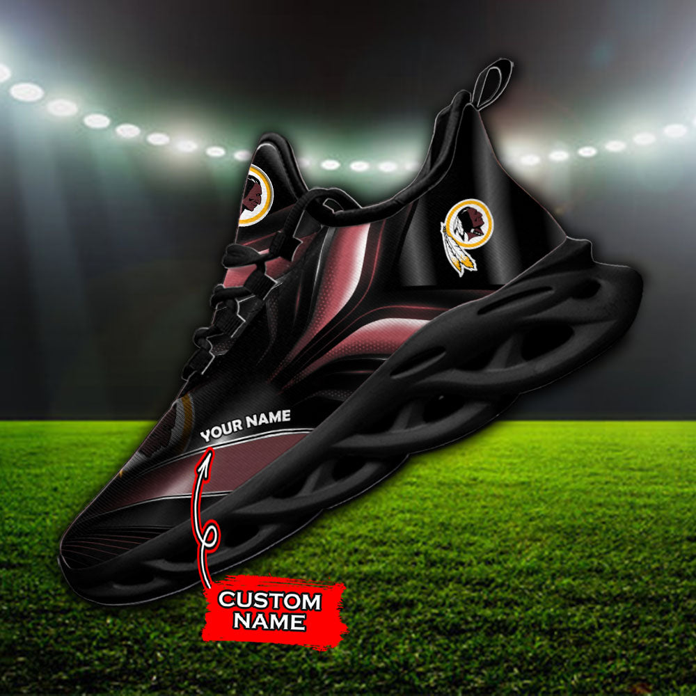 Ideafootwear Washington Redskins NFL Max Soul Shoes Sneakers For Men And Women