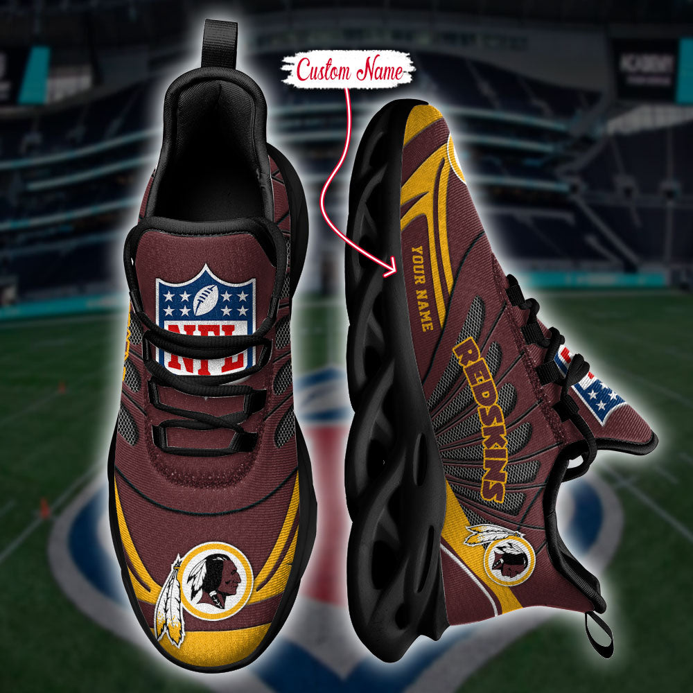 Ideafootwear Washington Redskins NFL Max Soul Shoes Sneakers For Men And Women