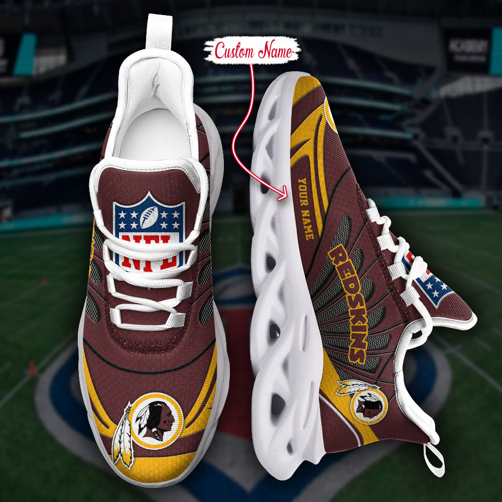 Ideafootwear Washington Redskins NFL Max Soul Shoes Sneakers For Men And Women